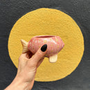 Pink Fish Mini Planter Pot | Tropical Shaped Fish Pot | 5" x 3"