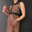 Pink Leopard Apron | Cooking Baking Cotton Kitchen Tools Essentials | Gift for Her