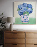 Pink and Green - Open Edition Canvas Print