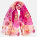 Campo de' Fiori - Long Silk Scarf - Pink