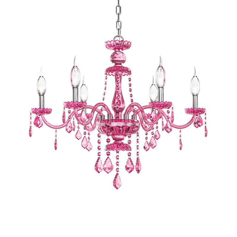 Brigitte Chandelier - Pink