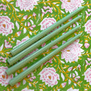 Extra Tall Pistachio Cream Taper Candle, 1 Case of 24 Packs (4 Candles per Pack)