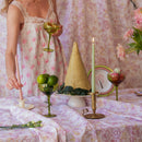 Extra Tall Pistachio Cream Taper Candle, 1 Case of 24 Packs (4 Candles per Pack)