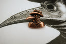 Plague Doctor Copper Lapel Pin