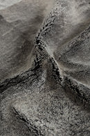 PLAIN STACKED - Charcoal Lambskin Rug