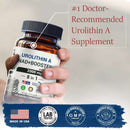 Urolithin A supplement 2000mg - with NAD+ Booster - Energy & Longevity - 180 capsules
