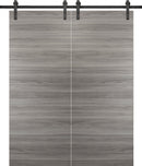 Planum 0010 Ginger Ash Double Barn Door | Black Rail