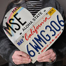 State Plate Heart Art