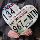 State Plate Heart Art