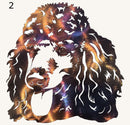 Poodle Metal Art