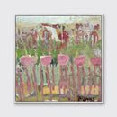 Poppies All Pink - Open Edition Canvas Print