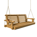 Porchgate Amish Heavy Duty 700 Lb Roll Comfort Treated Porch Swing