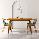 Acacia Verve 48" Solid Wood Dining Table - Ideal Kitchen Table for 4
