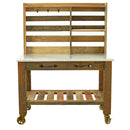 Redwood Potting Table