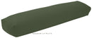 Yoga Bolster - Rectangle or Round or Pranayama shape Premium Professional Firm Studio Quality for Enhanced Yoga Practice