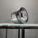 Pratt & Whitney R-2800 F4U Corsair Fighter Airplane Radial Engine Chrome Piston Clock
