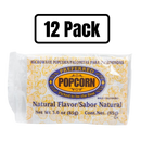 All Natural Flavored Microwave Popcorn | Good Source of Fiber | No Added Ingredients | Preferred Popcorn | 3 oz. Bag | Multipacks | Shipping Included
