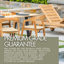 Telluride Oiled Teak Outdoor Patio Rocking Chair