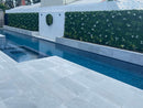 Sample Panel – Snowy White Vertical Garden (Small Sample)