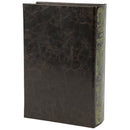 Pride And Prejudice Decorative Book Box | Faux Leather Wrap Book Shaped Storage Stash Trinket Box