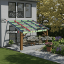 DIY Polycarbonate Lean-To Roof Kit