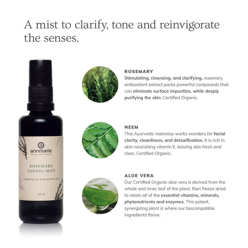 Rosemary Toning Mist (50ml)- Collective