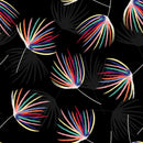 Multicolored Exotic Leaves Wallpaper