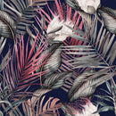 Dark Palm Leaves Wallpaper