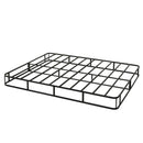 Queen size 8-inch Metal Frame Box-Spring Mattress Foundation with Cover
