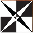 Monochrome | Barn Quilt | Wall Art Print on Real Wood