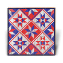 Uncle Sam | Barn Quilt | Wall Art Print on Real Wood
