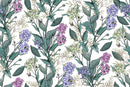 Light Floral Plant Wallpaper