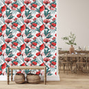 Voguish Red Poppies Wallpaper Smart Select