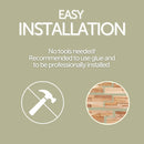 Clearwater Natural Teak 3D Wall Panels - (13 sq ft)