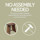 Salem Teak Shower and Bath Stool with Curved Seat