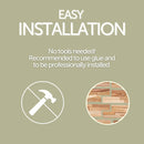 Farmhouse Rustic Teak 3D Wall Panels – (13 sq ft)