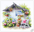 Quiet Happiness Counted Cross Stitch Kit by Magic Needle 70-47