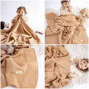 Quilted 4 Layers Muslin Blanket