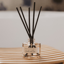 Lavender and Sage Tinted Glass Jar Reed Diffuser