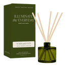 Warm and Cozy Olive Tinted Glass Jar Reed Diffuser
