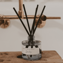 Spa Day Blue Tinted Glass Jar Reed Diffuser