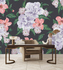 Dark Floral Wallpaper