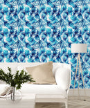 Stylish Blue Protea Wallpaper Vogue