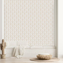 Contemporary Gold Pattern Wallpaper Chic