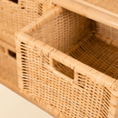 Belle Kids Clothing Rack with 4 Drawers
