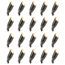 RAL8102 x20 Package Brass Bullet Accent Light Low Voltage LED Outdoor Landscape Spotlight