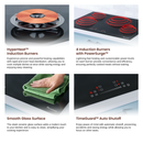 Rangaire 30" Induction Cooktop 4 Burners RCI301S