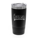 Stainless Steel Nebraska Engraved Insulated Tumbler | 20 oz | Multiple Colors | RCK Creations and More