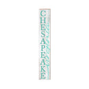 Chesapeake, Virginia Vertical Wooden Sign | Wall Art Print on Real Wood
