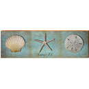 Naples, FL Triple Shells | Wall Art Print on Real Wood
